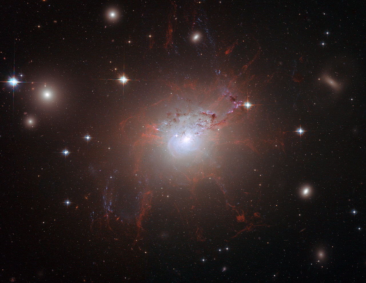 Magnetic monster NGC 1275