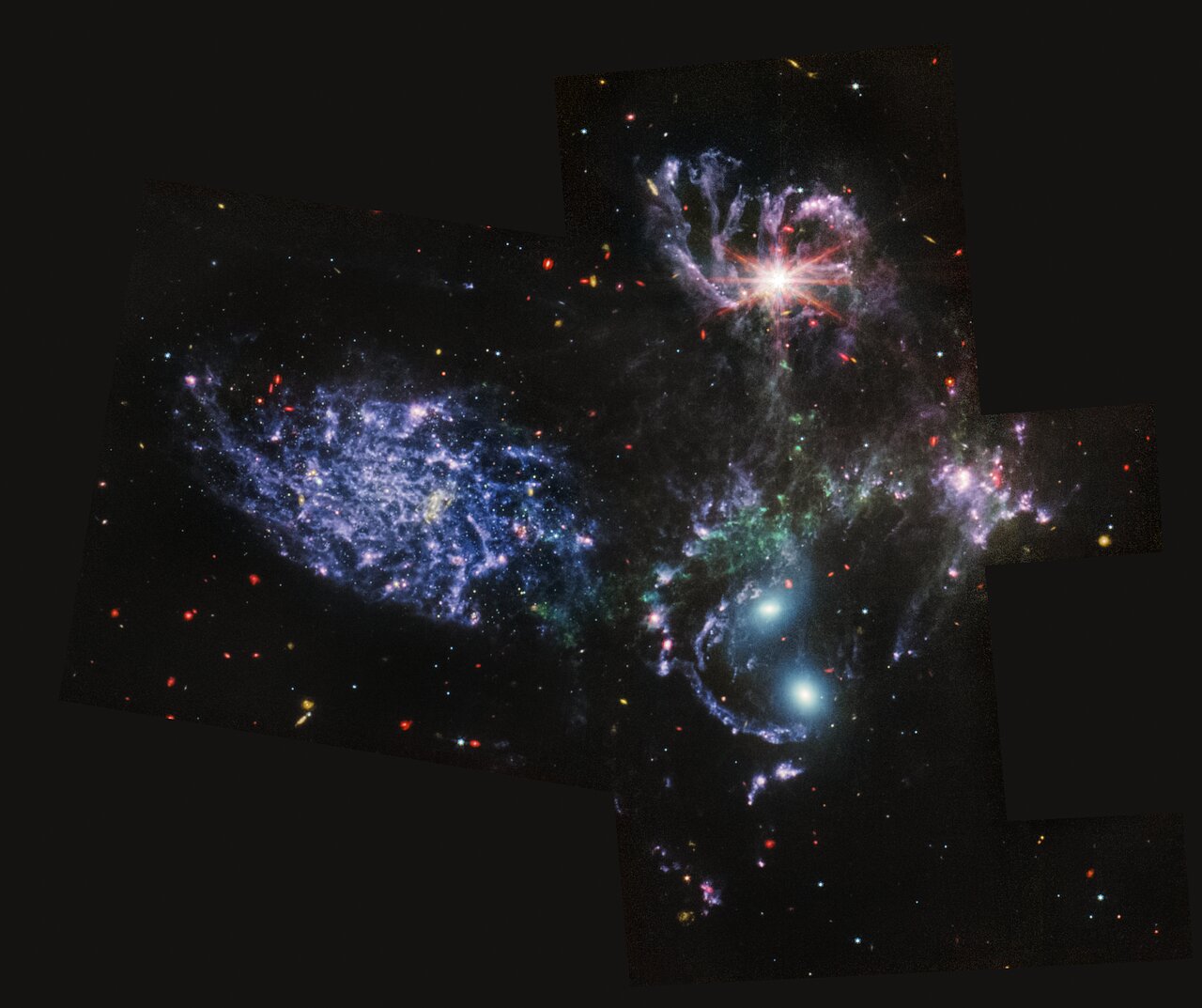 Stephan's Quintet (MIRI Imaging)