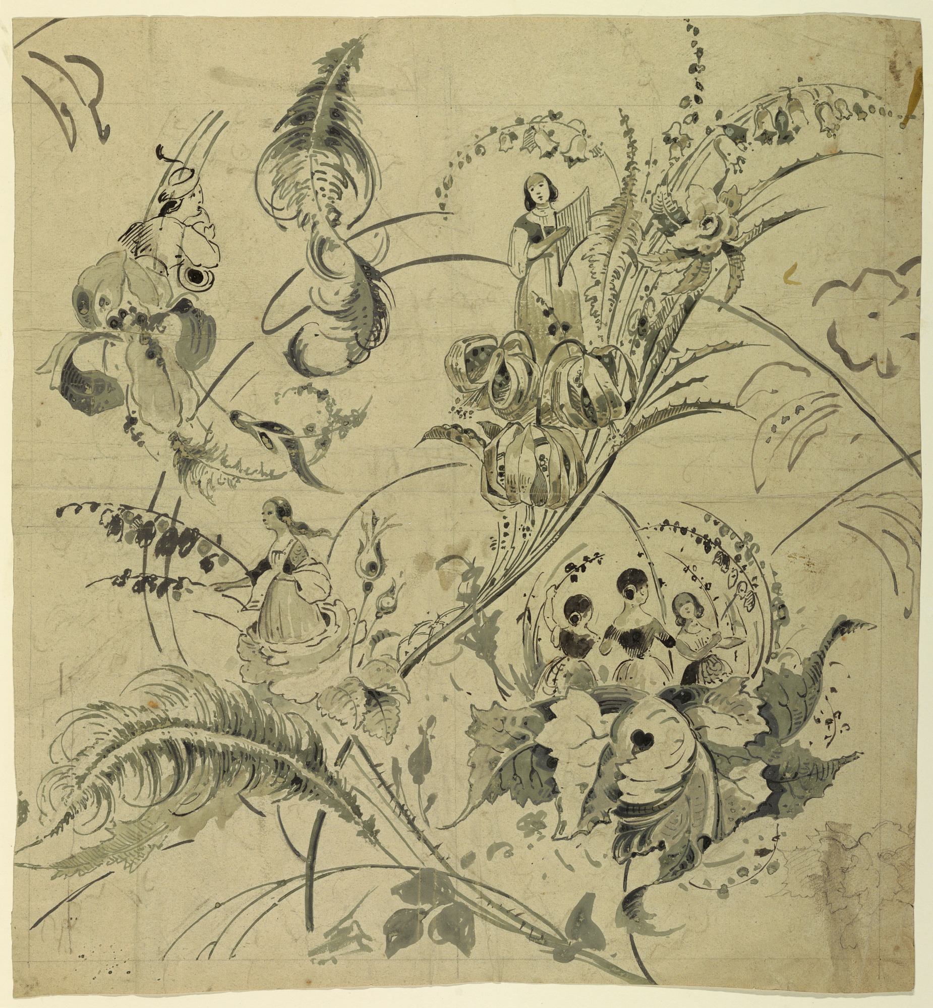 Design for Textile or Wallpaper