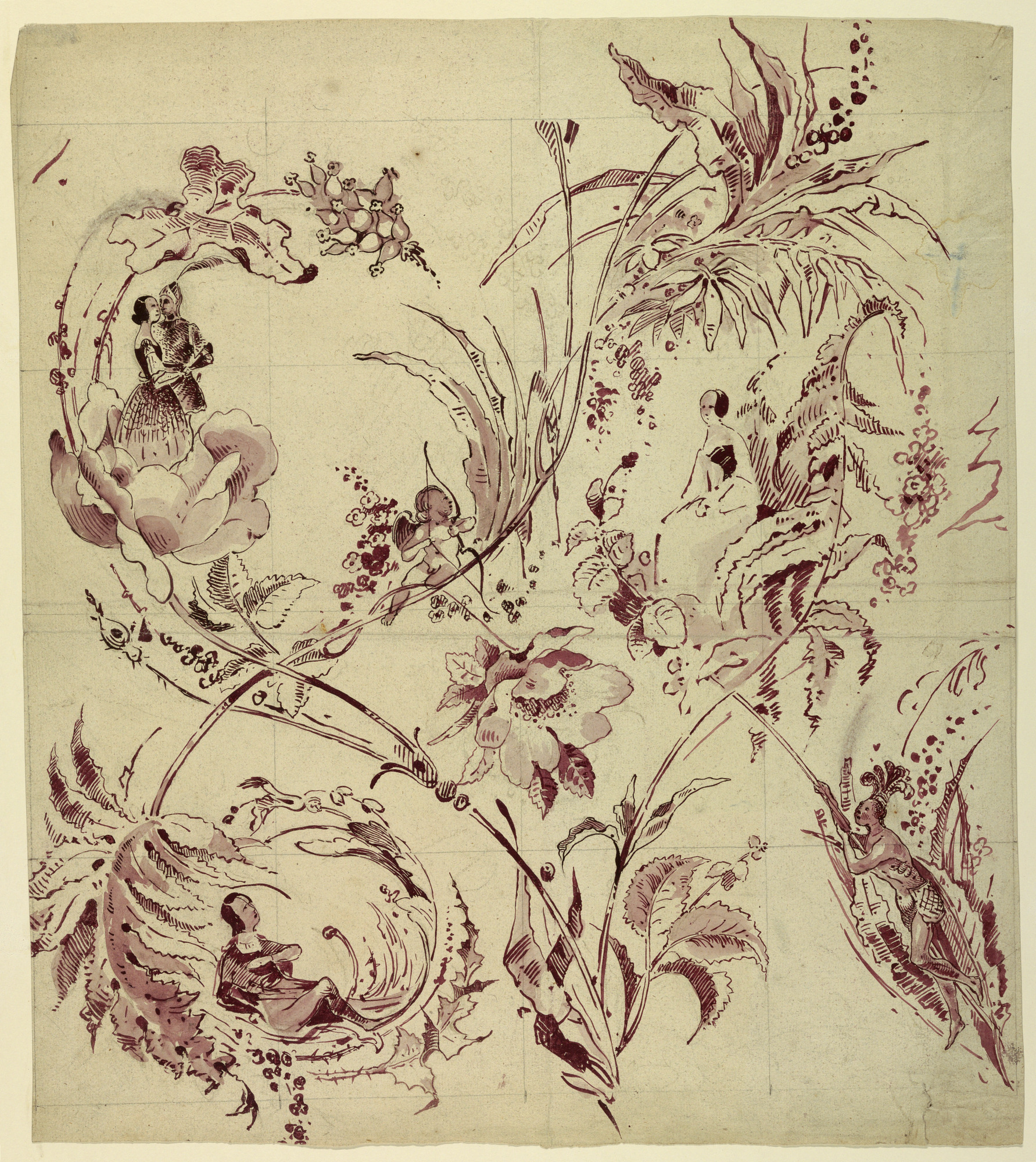 Design for Textile or Wallpaper