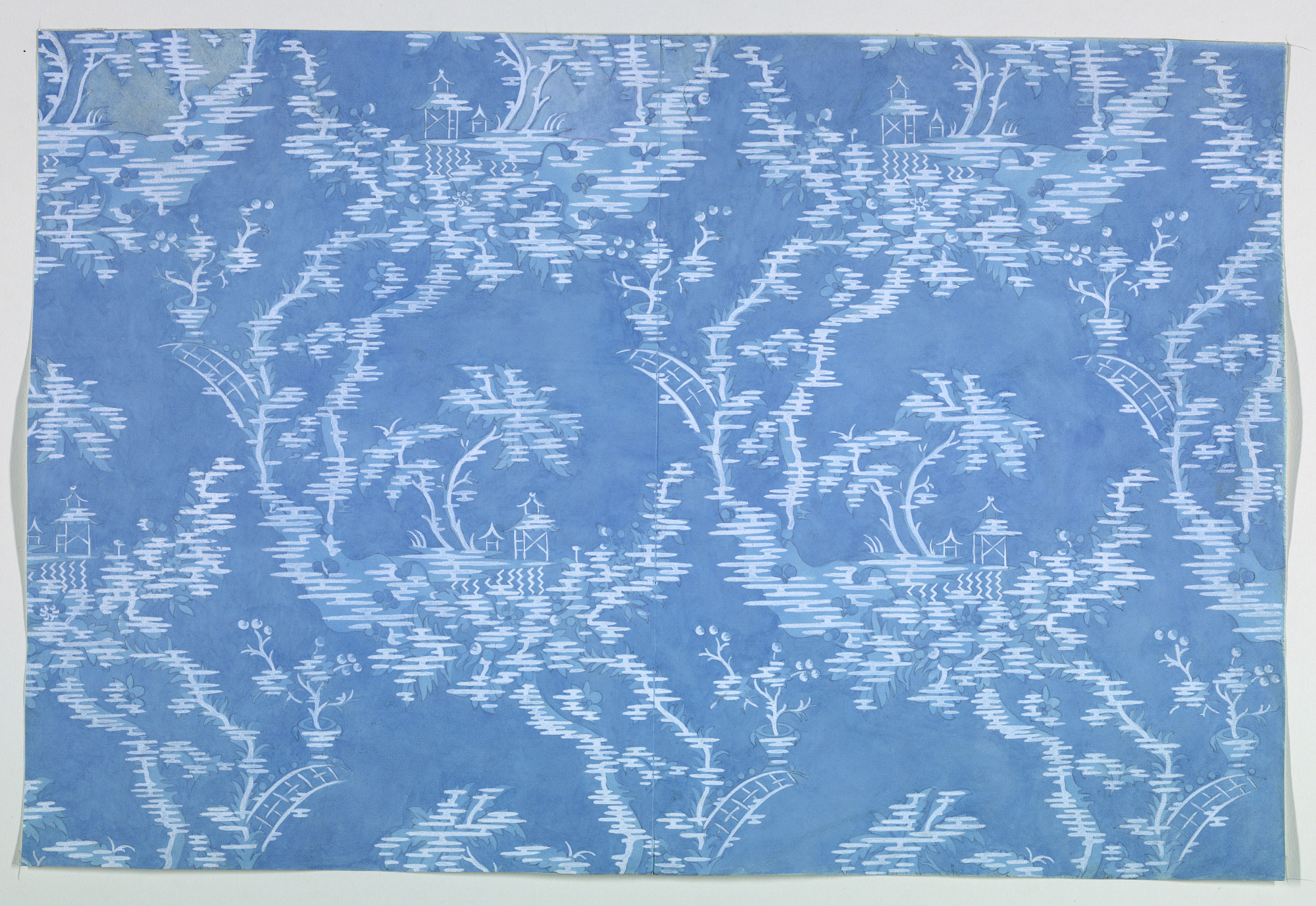 Design for a Chinoiserie Wallpaper
