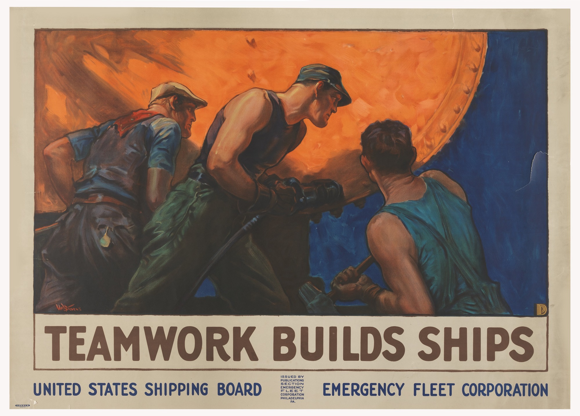 Teamwork Builds Ships