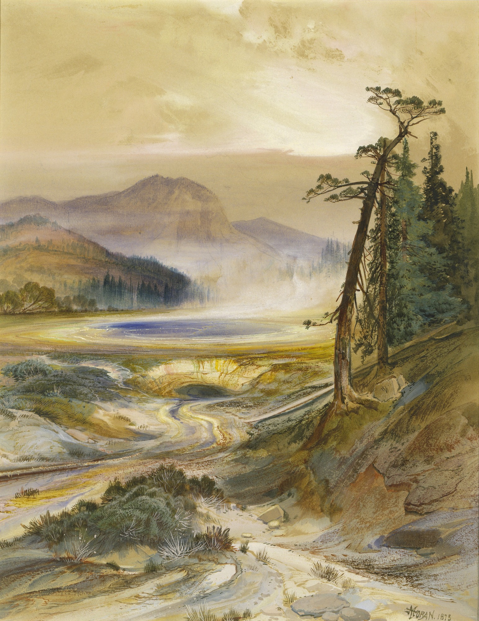 Excelsior Geyser, Yellowstone Park