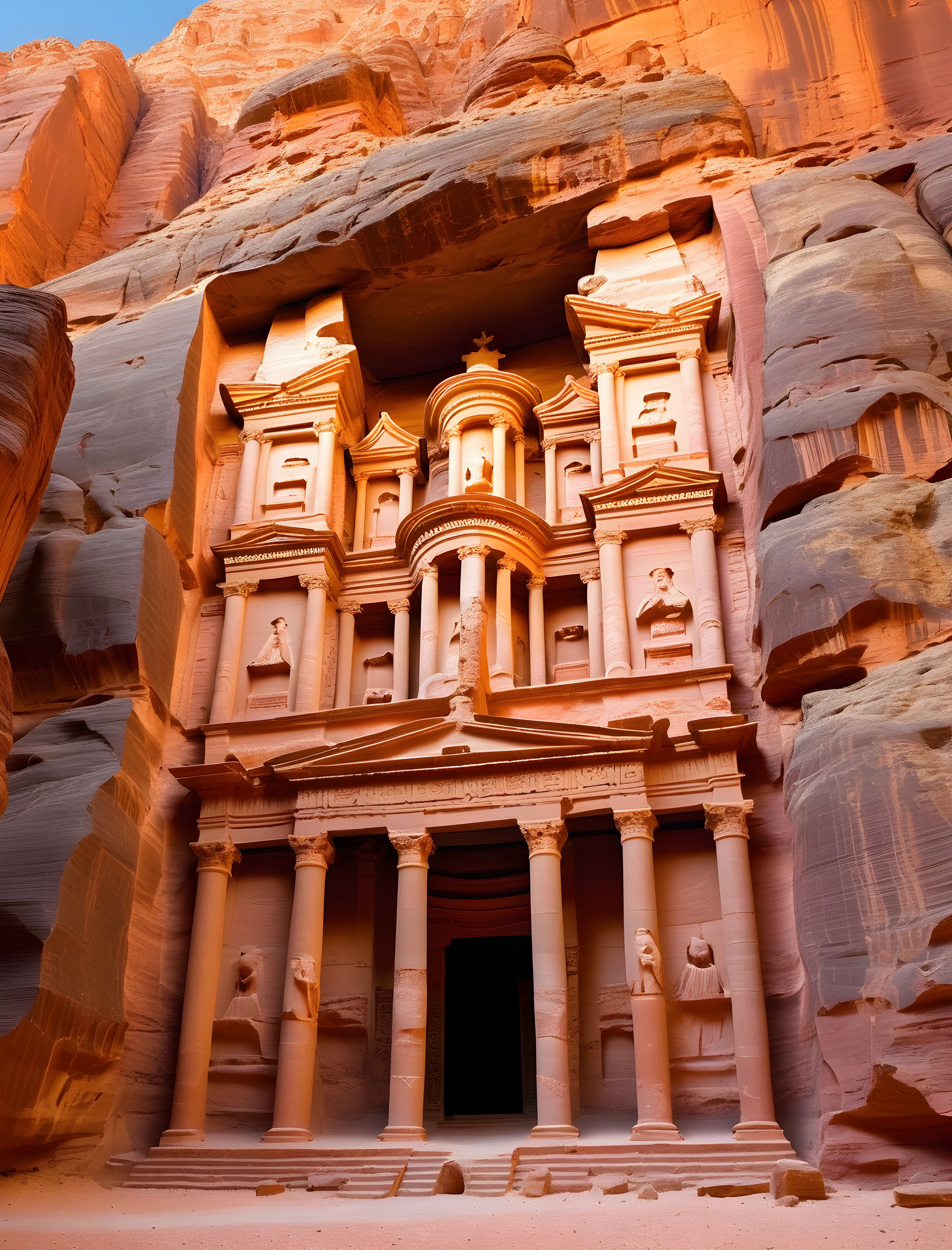 Petra Rose-Red Treasury