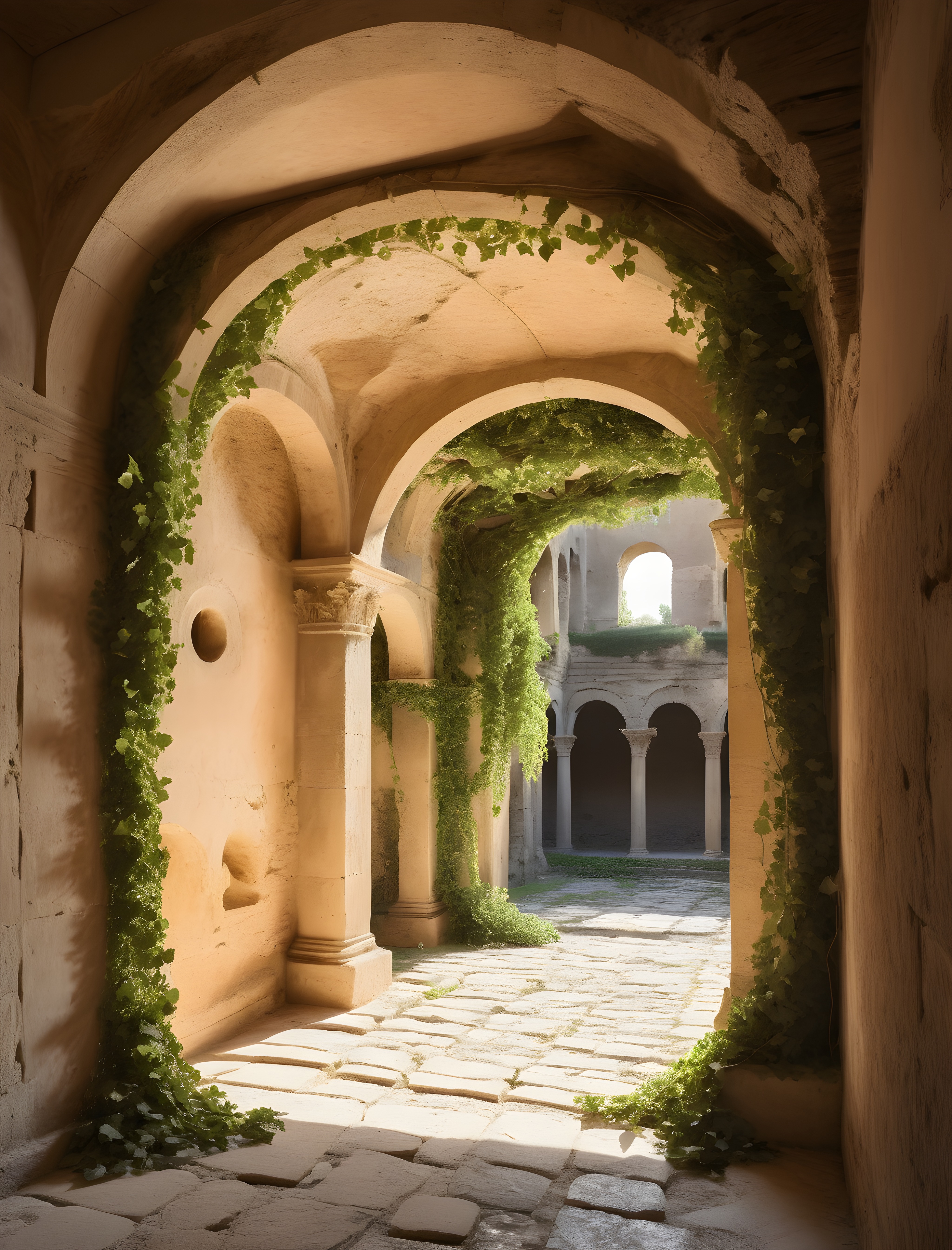Roman Colosseum Overgrown