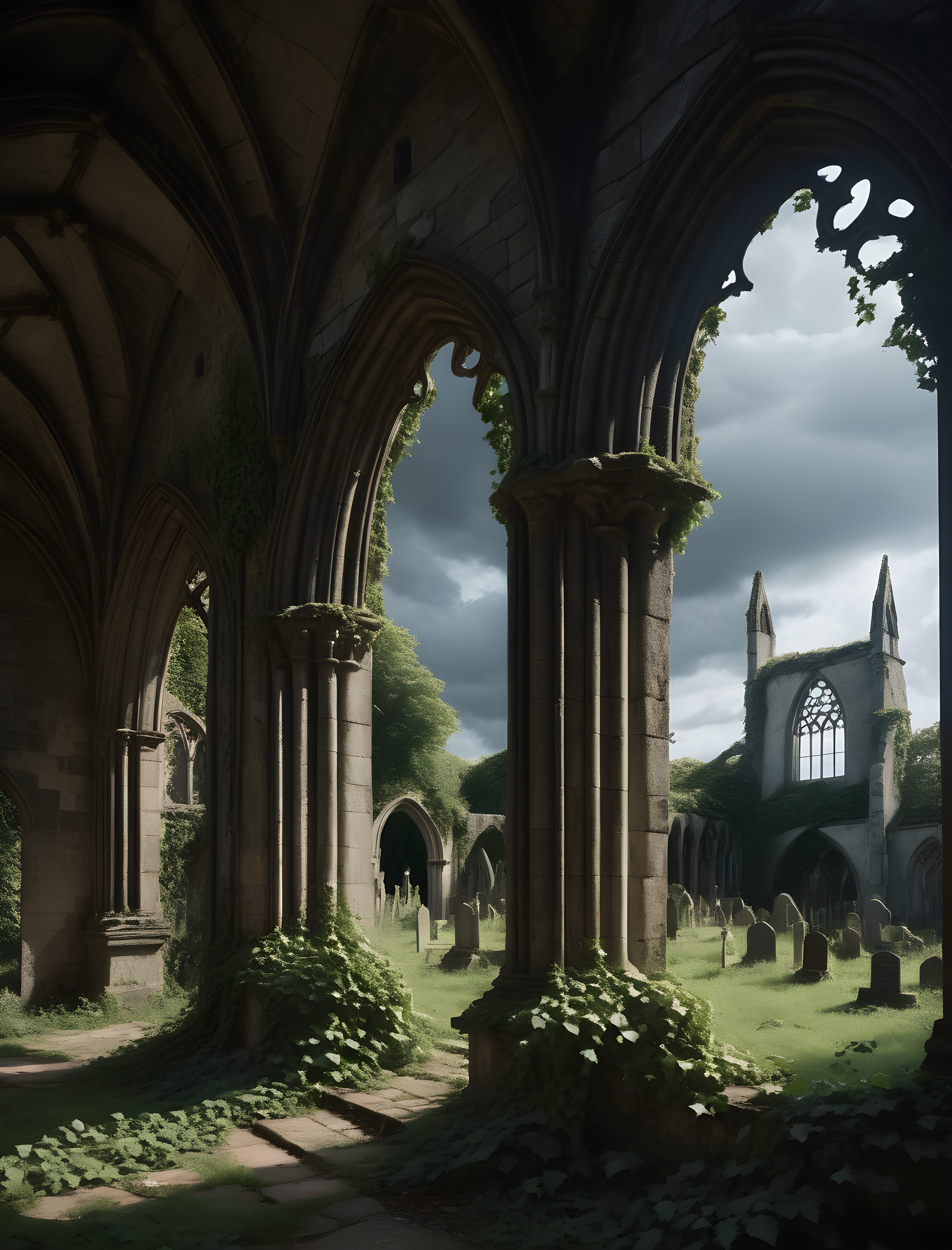 Gothic Cathedral Ruins