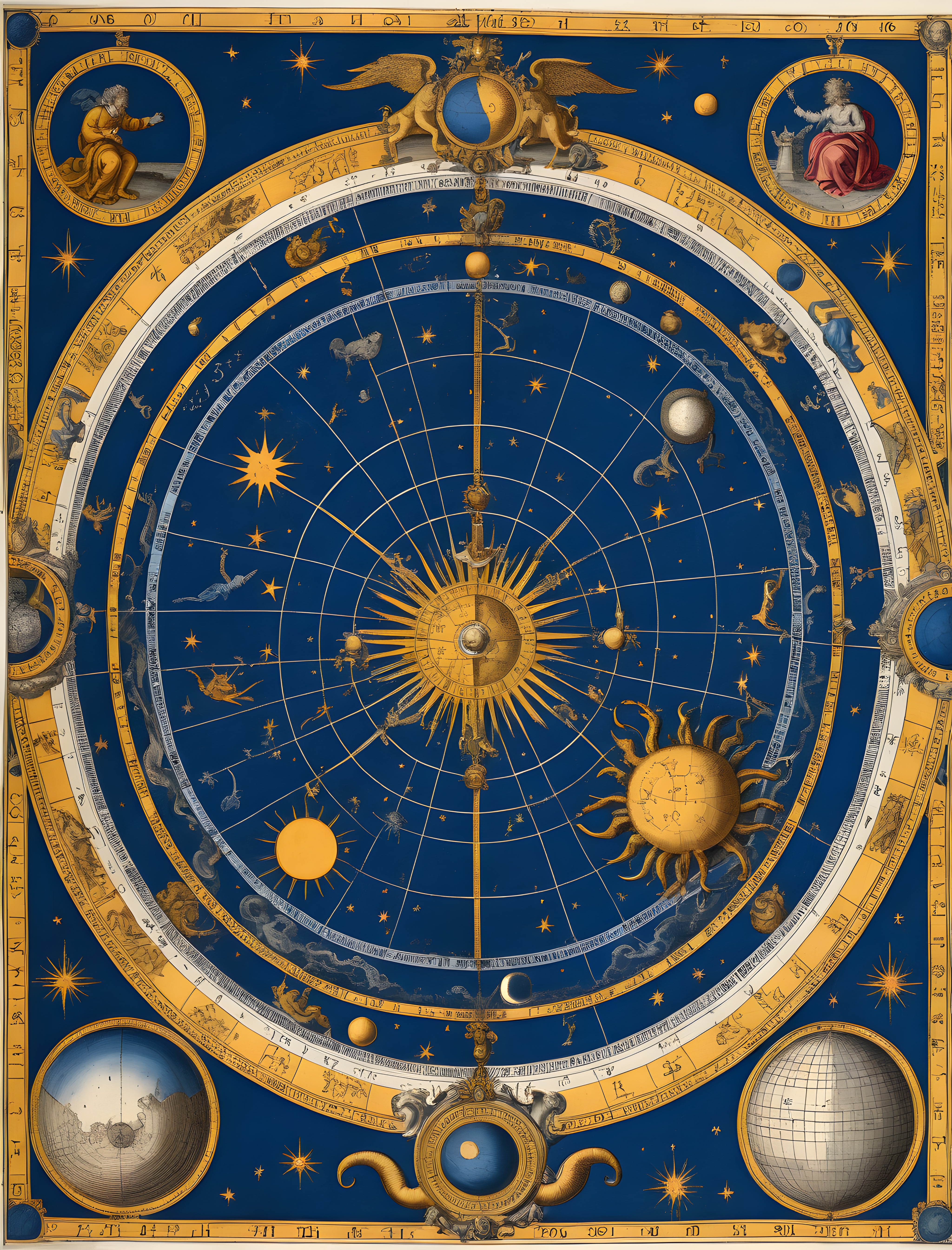 Celestial Star Chart
