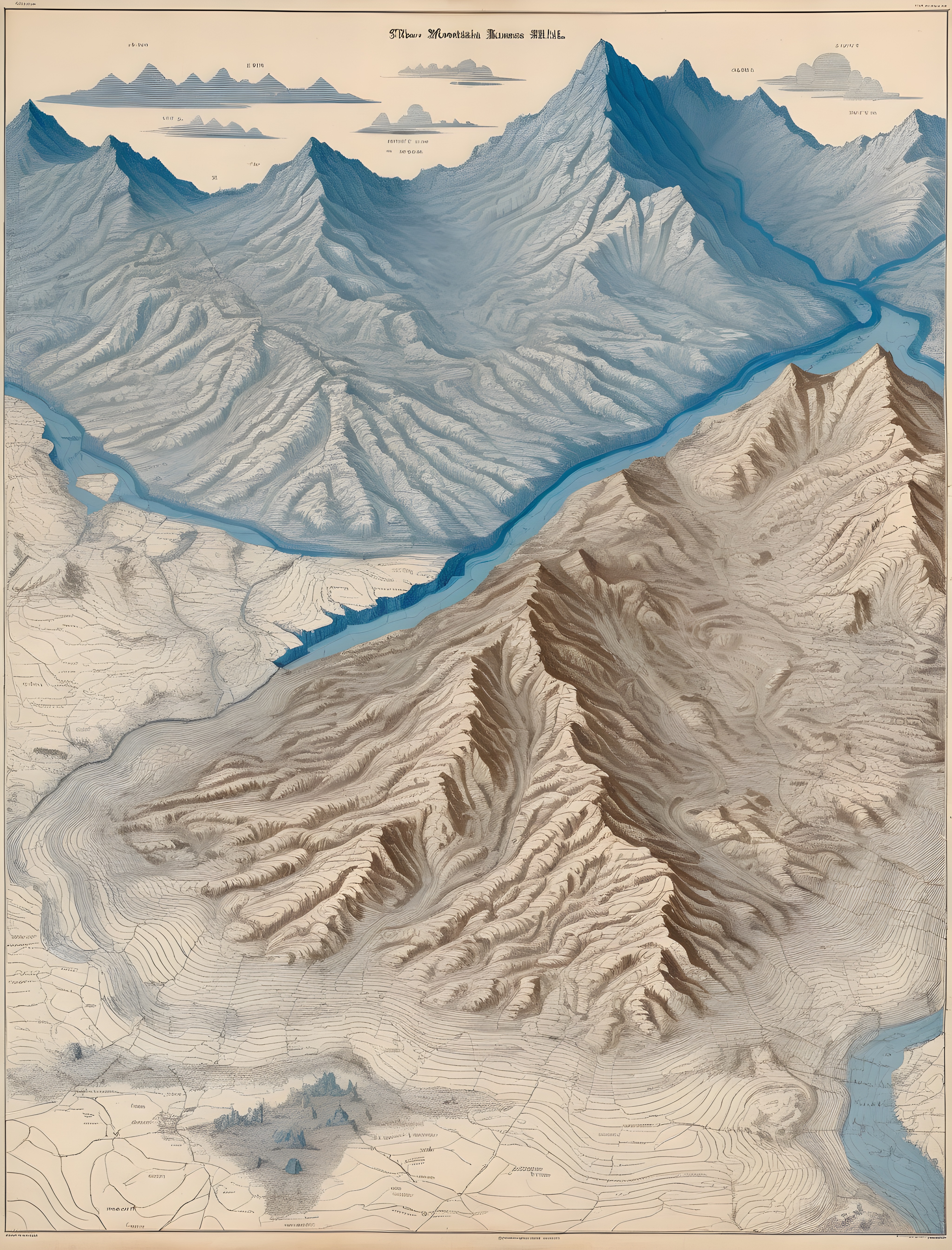 Vintage Topographic