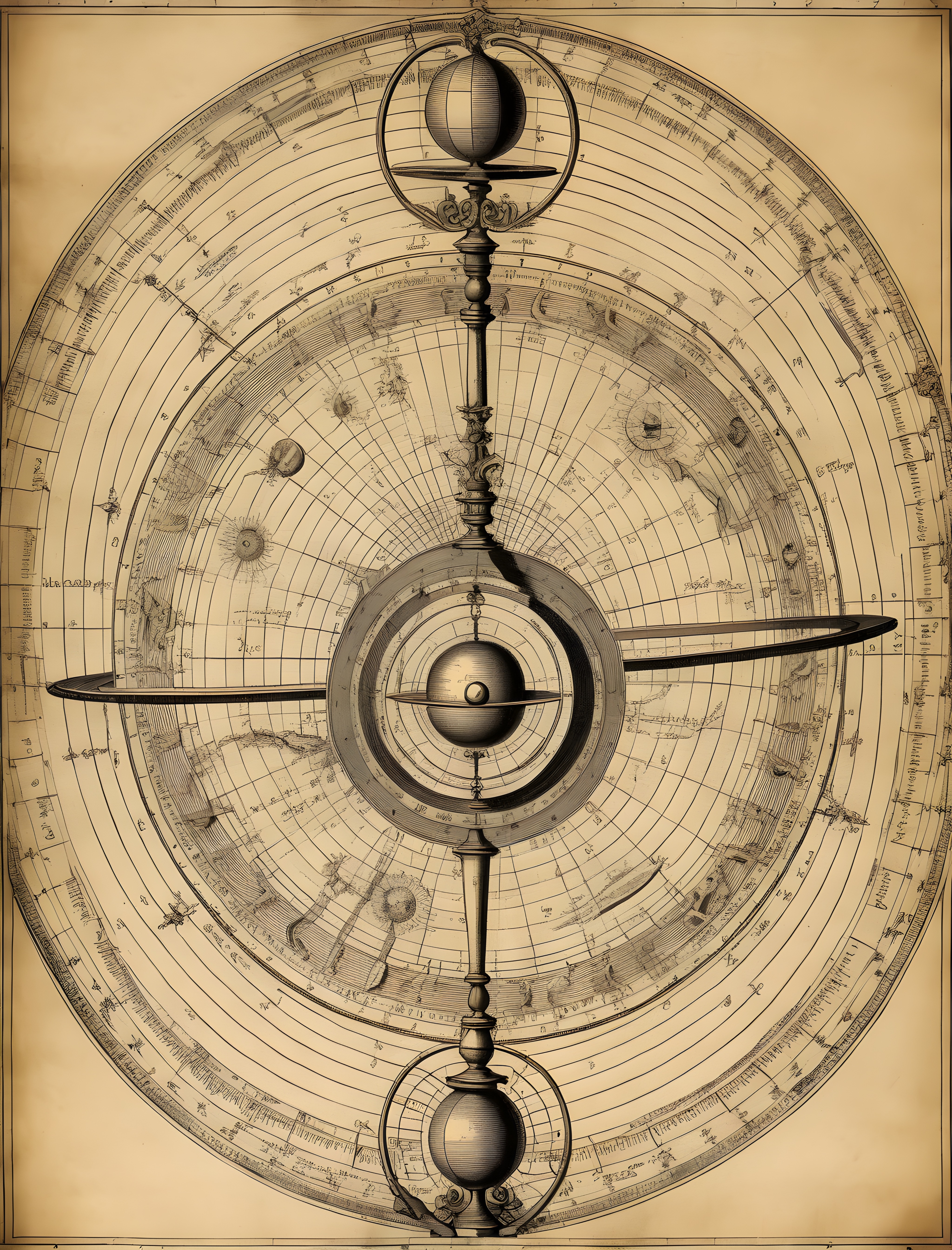 Celestial Armillary Sphere