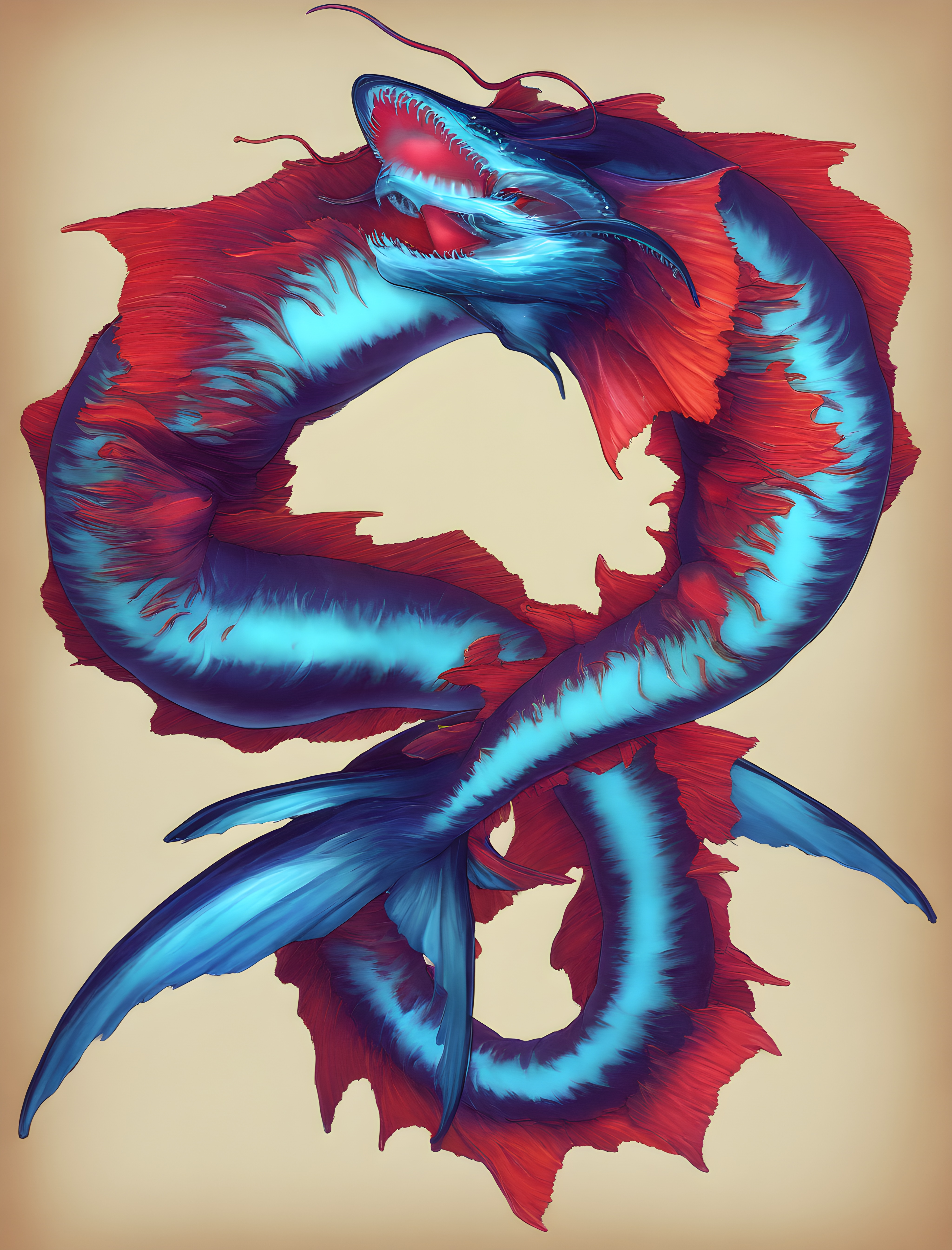 Dragonfish Portrait