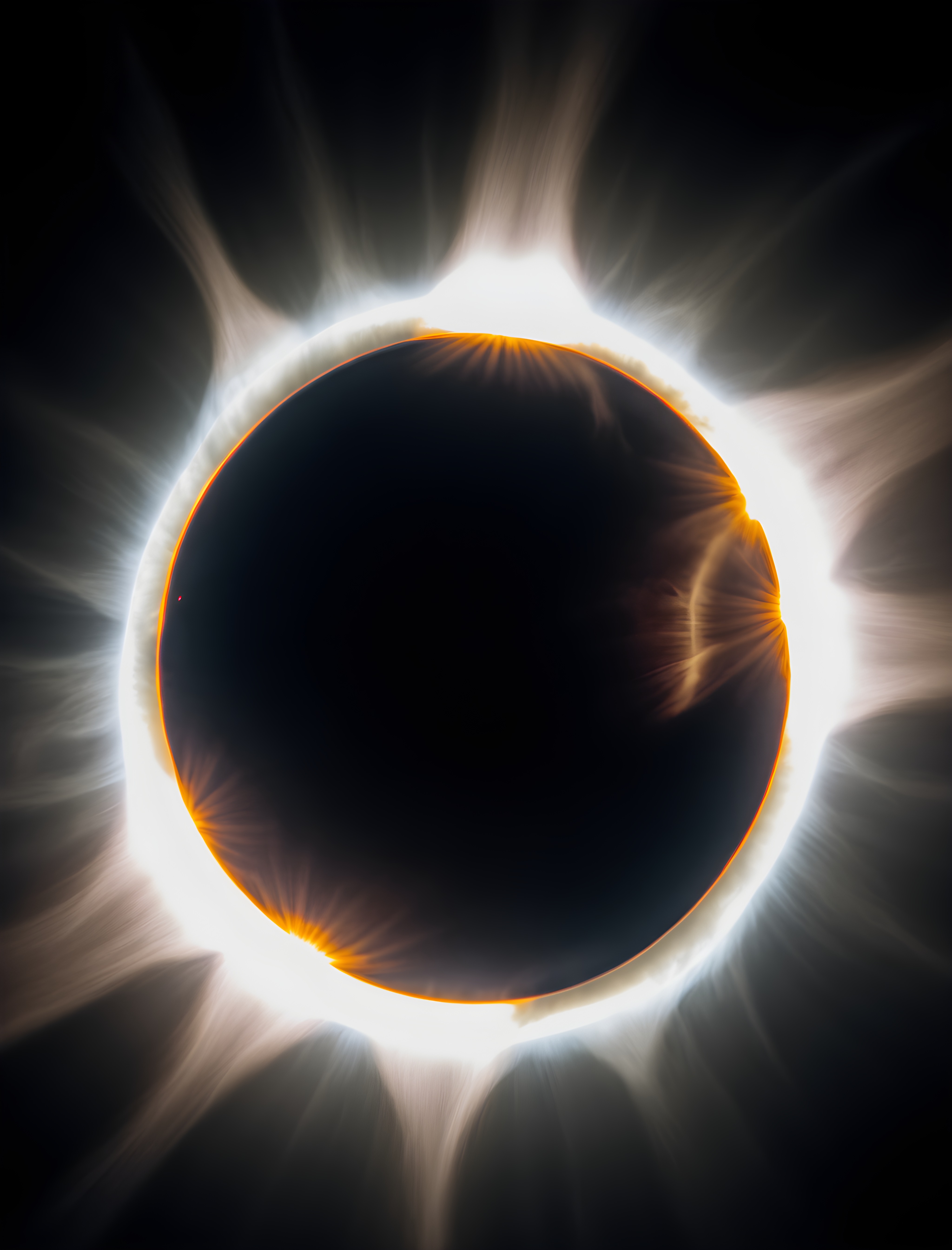 Solar Corona Eclipse
