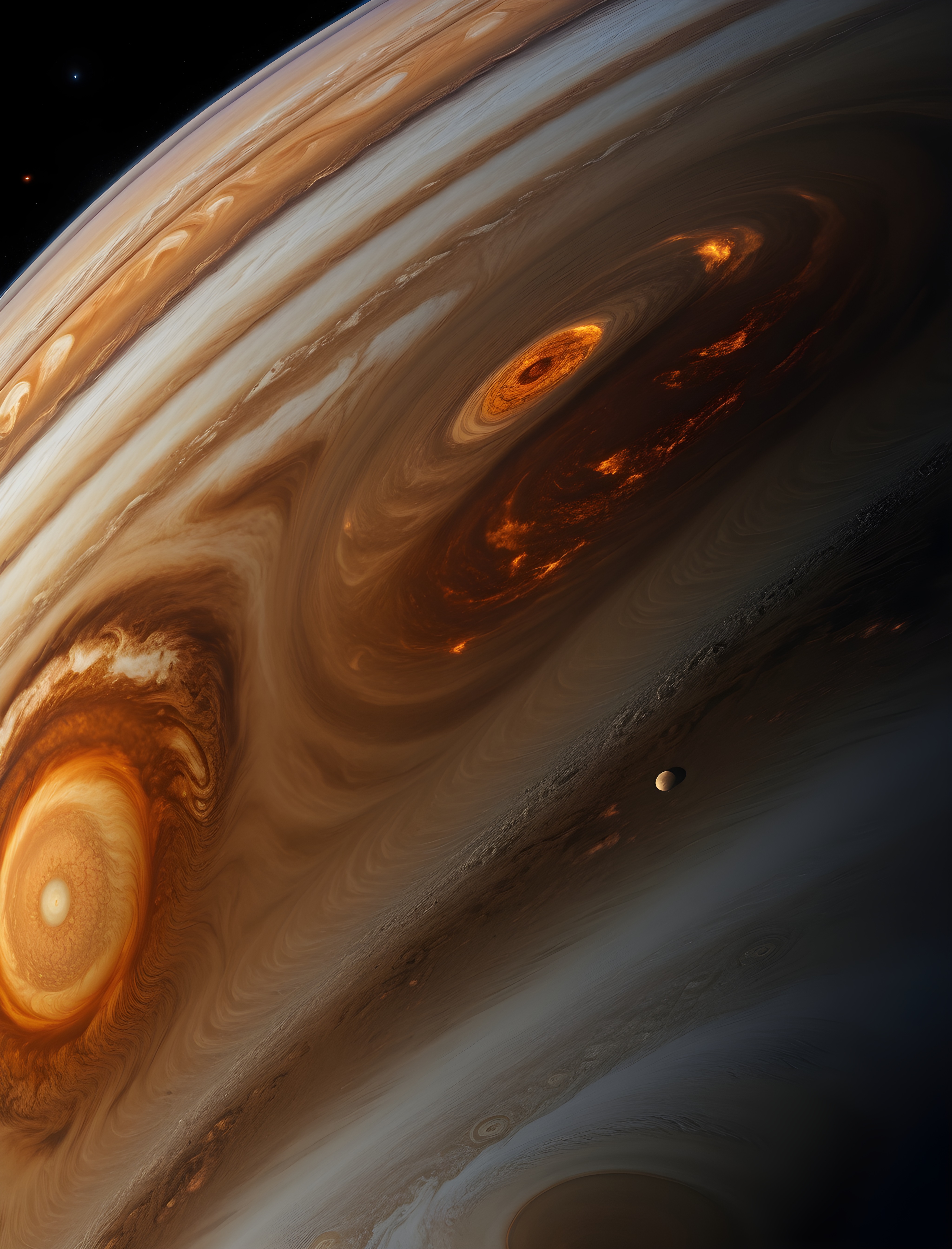 Jupiter Storm System